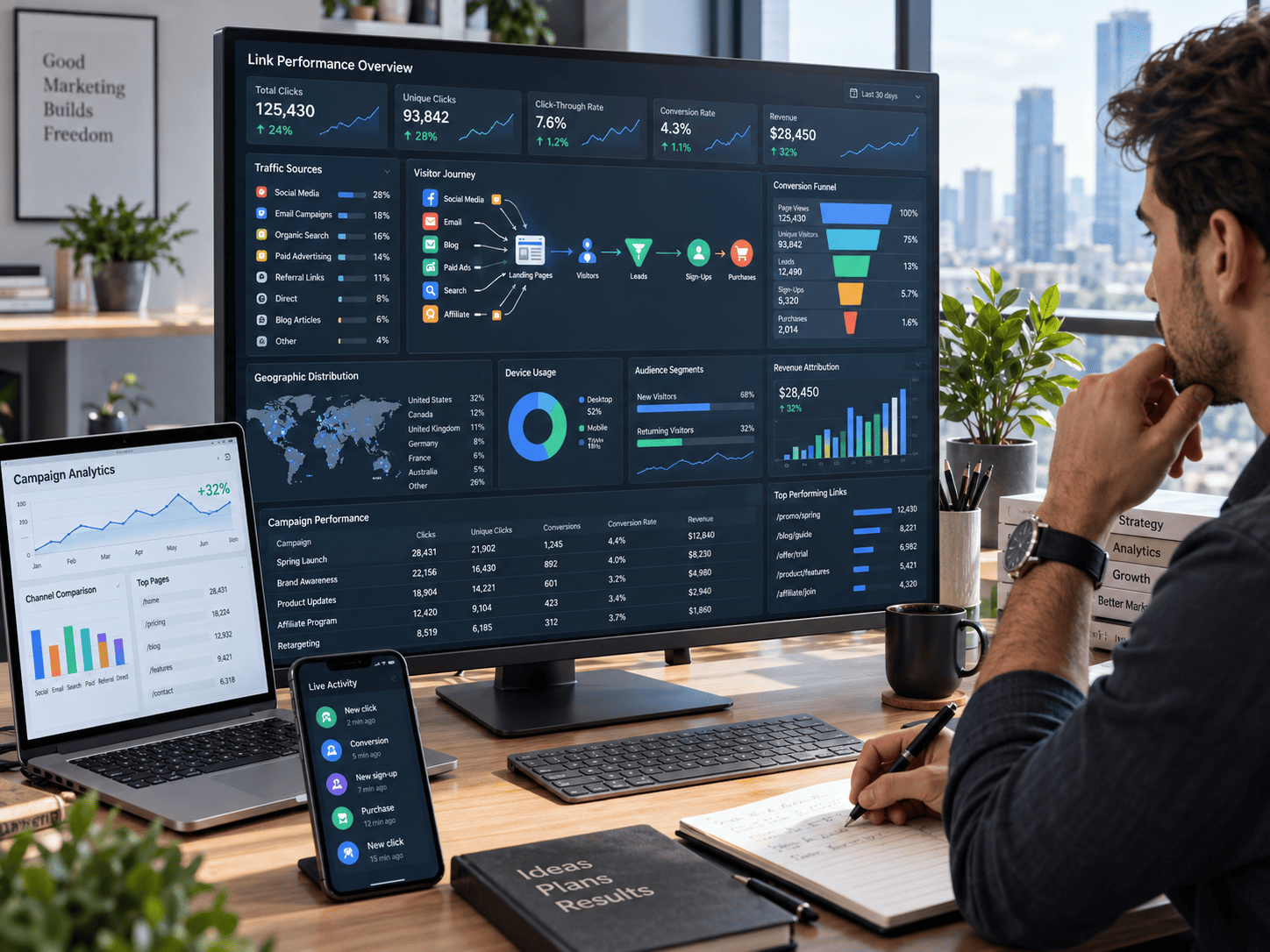 The Link Management & Analytics Advantage: Proven Ways to Track Every Click, Reveal Hidden Audience Insights, and Boost Conversions Smarter